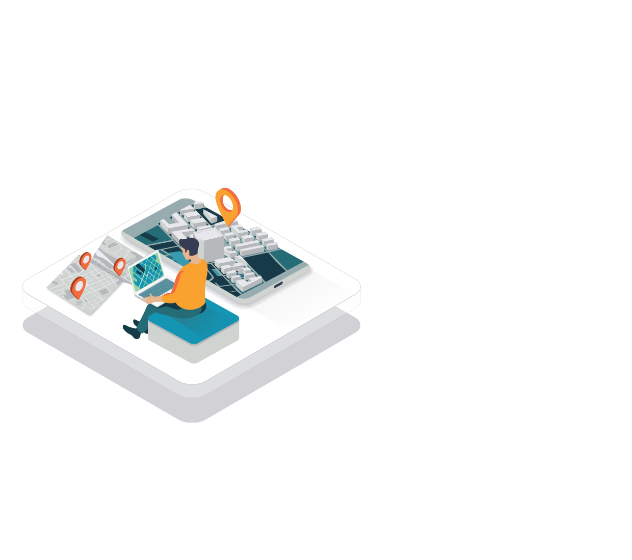 commercial property isometric